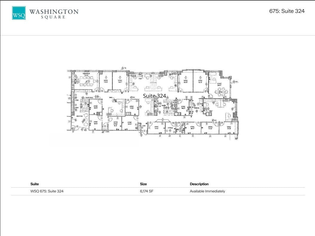 675 N Washington St, Alexandria, VA for lease Floor Plan- Image 1 of 1