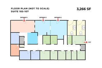 160 Hawley Ln, Trumbull, CT à louer Plan d’étage- Image 1 de 5