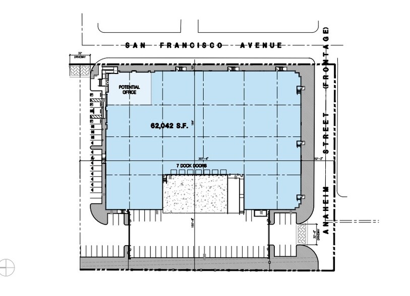 929 W Anaheim St, Long Beach, CA for lease - Site Plan - Image 2 of 2