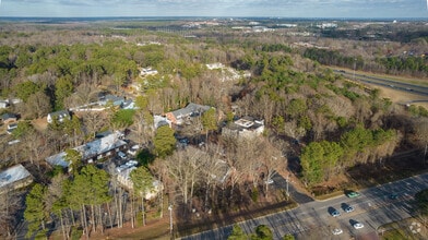 7406 Chapel Hill Rd, Raleigh, NC - Aerial map view