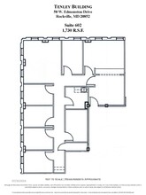 50 W Edmonston Dr, Rockville, MD à louer Plan d  tage- Image 1 de 1