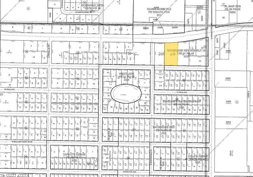 4420 W Gandy Blvd, Tampa, FL à louer - Plan cadastral - Image 2 de 3