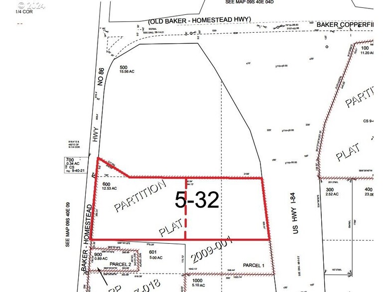 0 Cedar St, Baker City, OR à vendre - Plan cadastral - Image 3 de 3