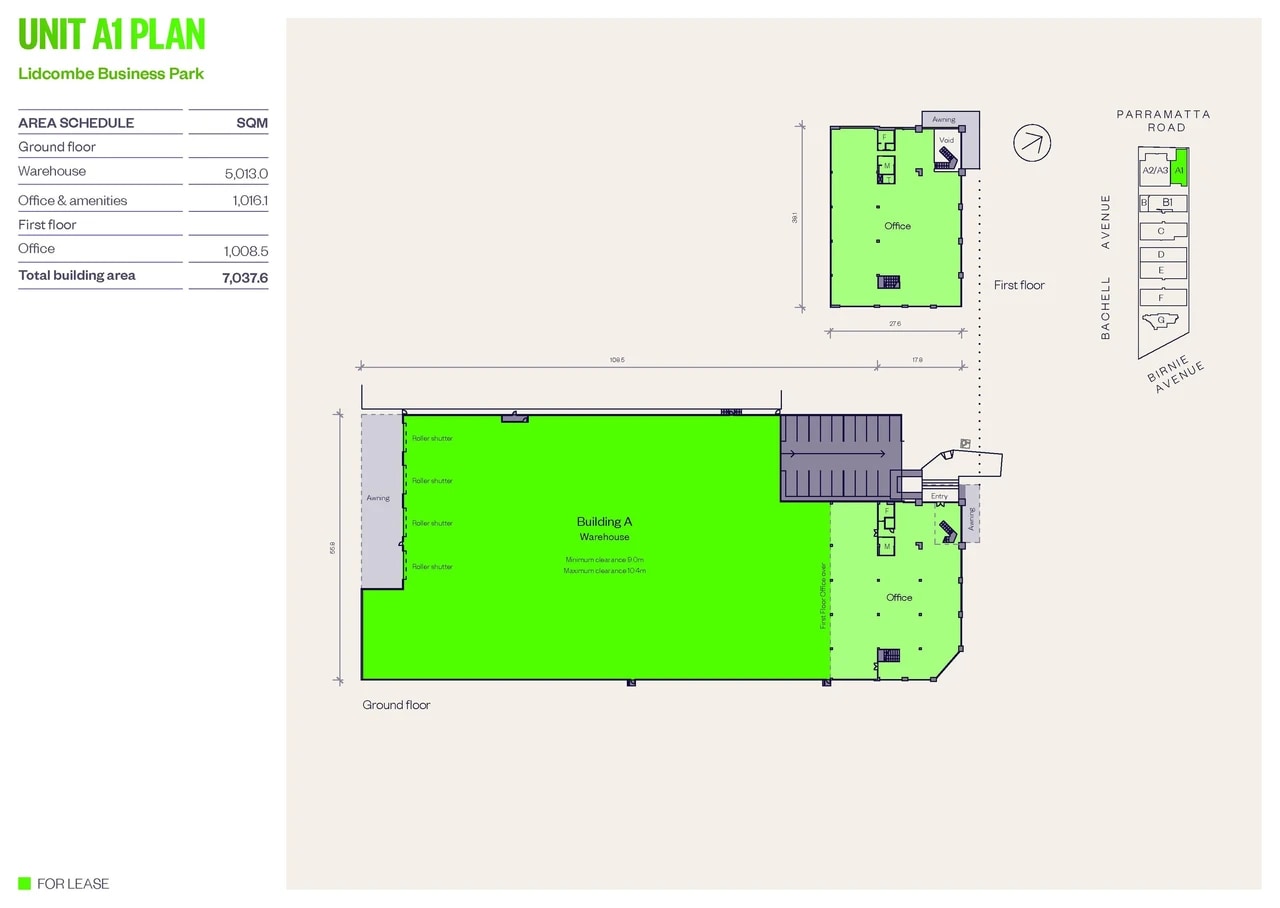 3-29 Birnie Ave, Lidcombe for lease Floor Plan- Image 1 of 1