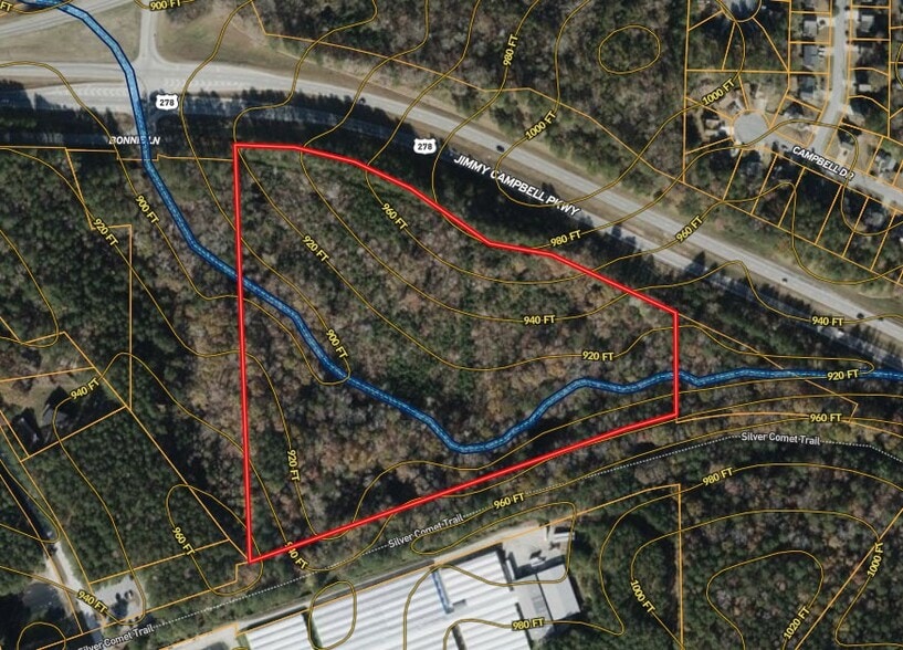 999 Jimmy Campbell Pky, Dallas, GA for sale - Plat Map - Image 3 of 9