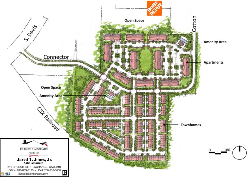 0 Cotton RD, Lagrange, GA à vendre - Plan de site - Image 3 de 5