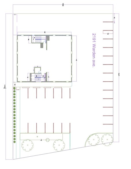 2191 Warden Ave, Toronto, ON for lease - Site Plan - Image 3 of 5