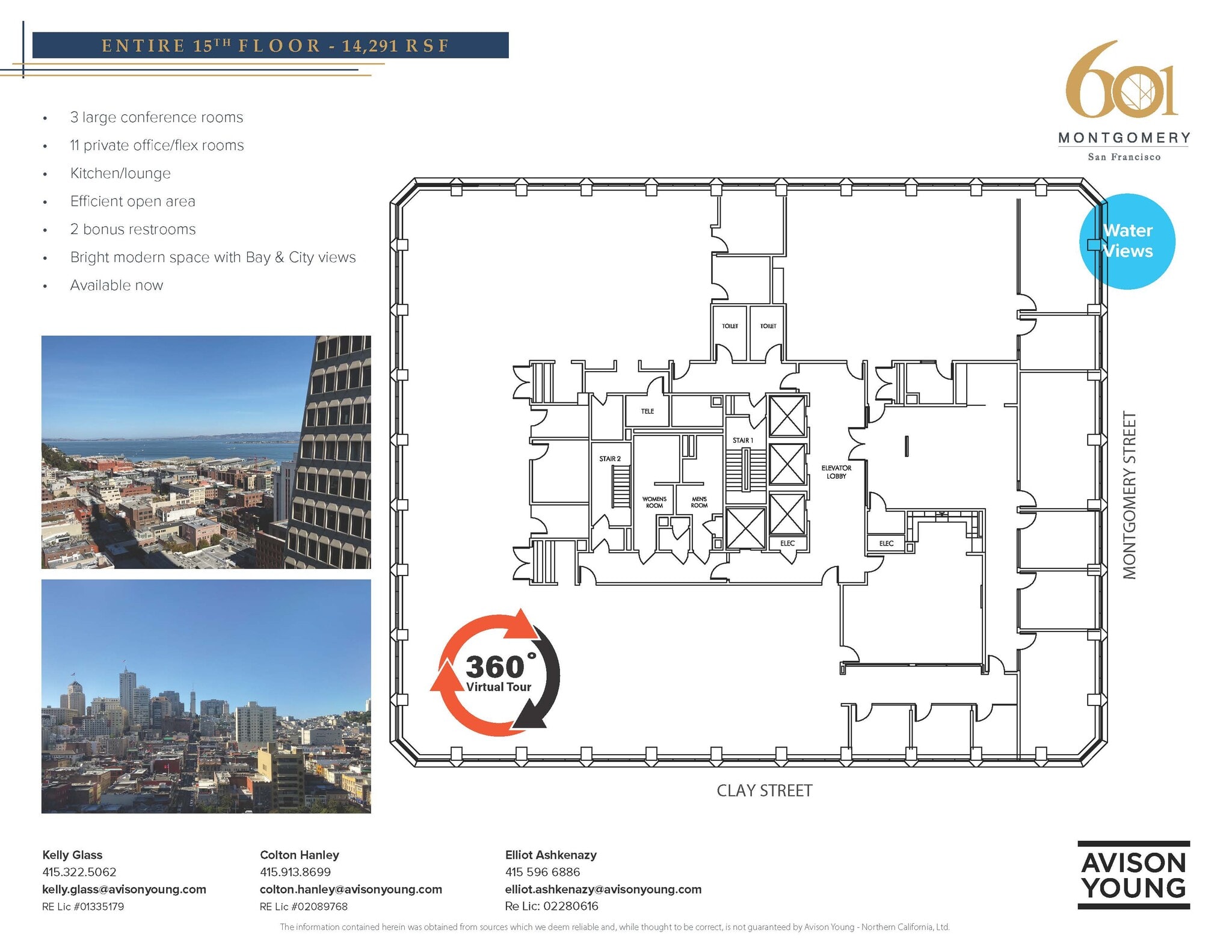 601 Montgomery St, San Francisco, CA for lease Floor Plan- Image 1 of 2