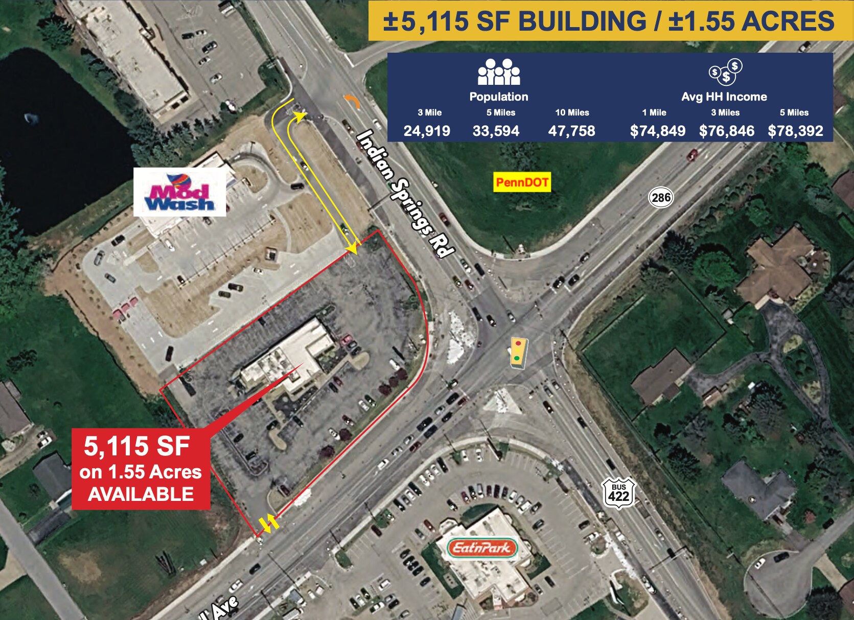 1414 Indian Springs Rd, Indiana, PA for lease Primary Photo- Image 1 of 5