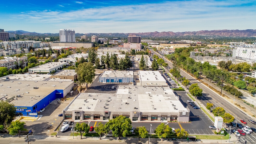 6445 De Soto Ave, Woodland Hills, CA for lease - Aerial - Image 3 of 8