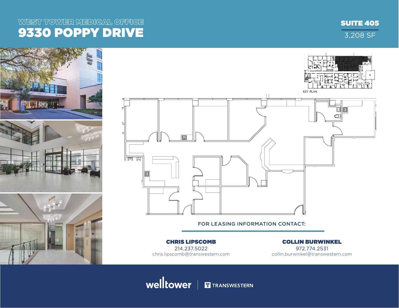 9330 Poppy Dr, Dallas, TX for lease Floor Plan- Image 1 of 1