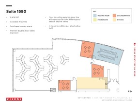 601 108th Ave NE, Bellevue, WA for lease Floor Plan- Image 1 of 1