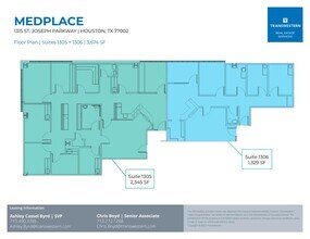 1315 St Joseph Pky, Houston, TX for lease Floor Plan- Image 2 of 2