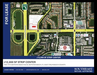 Plus de détails pour 7855 W Boynton Beach Blvd, Boynton Beach, FL - Commerce de détail à louer