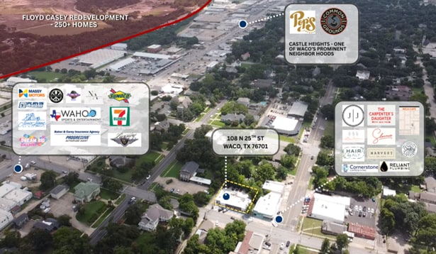 108 N 25th St, Waco, TX for sale - Building Photo - Image 2 of 5