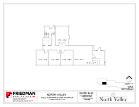 30500 Northwestern Hwy, Farmington Hills, MI for lease Floor Plan- Image 1 of 2