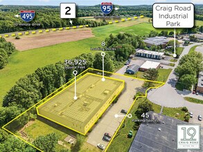 19 Craig Rd, Acton, MA - Aerial map view