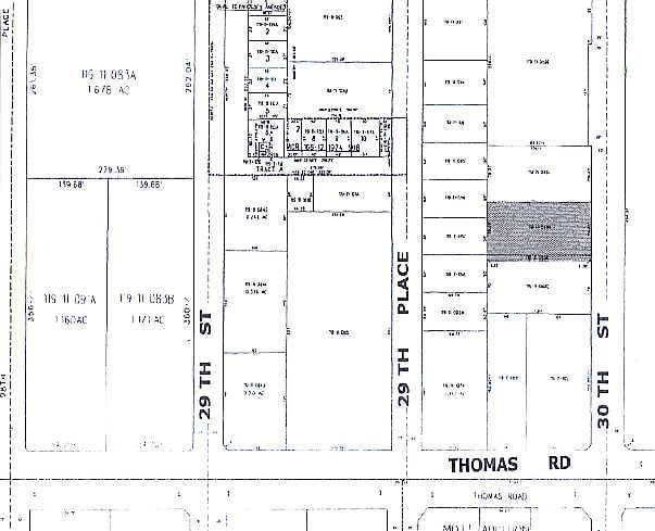 2928 N 30th St, Phoenix, AZ à louer - Plan cadastral - Image 2 de 12