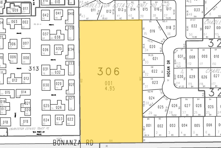 4500 E Bonanza Rd, Las Vegas, NV à vendre - Plan cadastral - Image 2 de 18