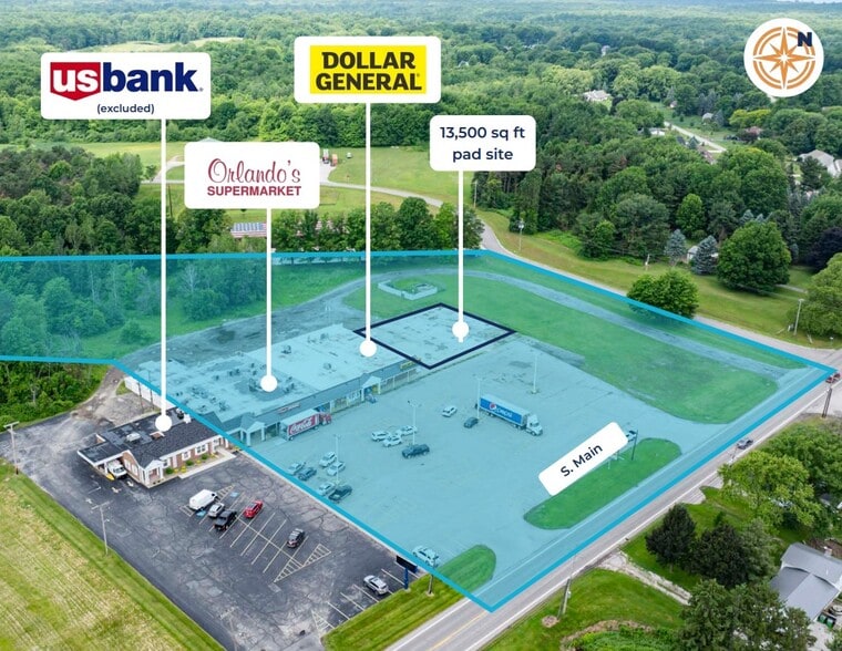 6285 S Main Rd, North Kingsville, OH for sale - Aerial - Image 3 of 6