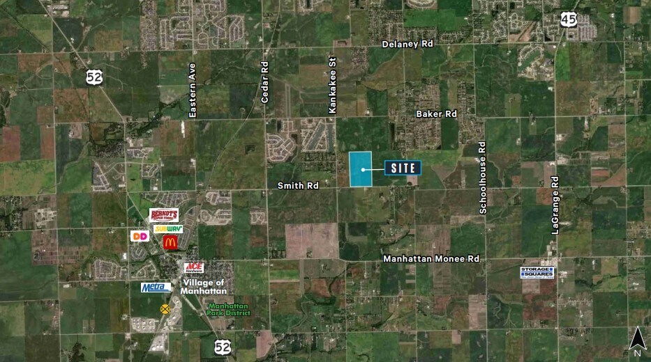 NEQ OF SMITH ROAD & KANKAKEE STREET, Manhattan, IL for sale Primary Photo- Image 1 of 3