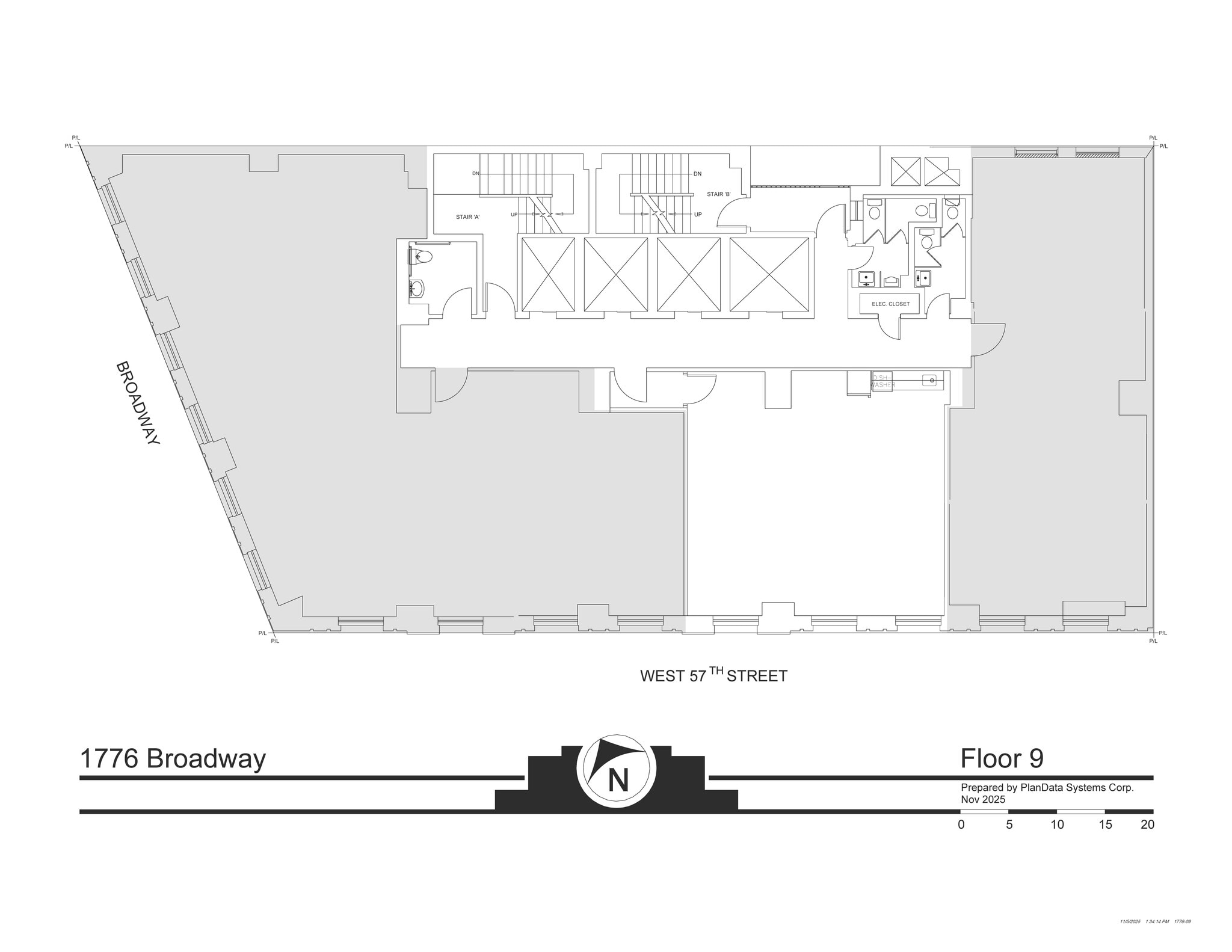 1776 Broadway, New York, NY for lease Site Plan- Image 1 of 4