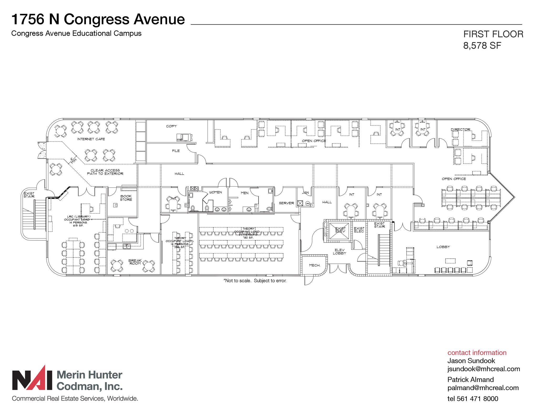 1756 N Congress Ave, West Palm Beach, FL for lease Floor Plan- Image 1 of 15