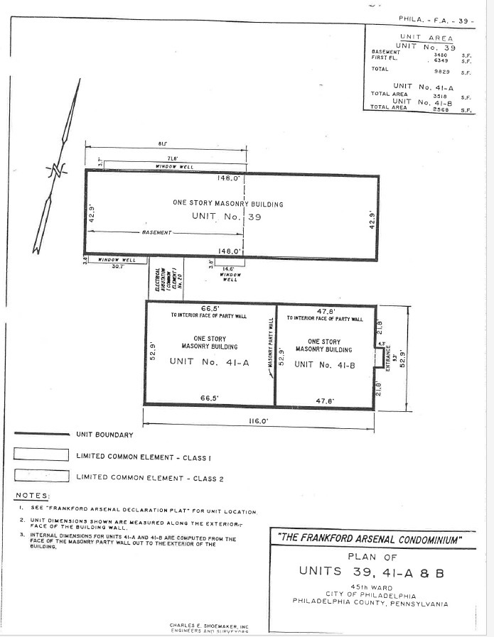 2275 Bridge St, Philadelphia, PA à louer Plan d’étage- Image 1 de 1