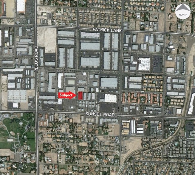 3638 E Sunset Rd, Las Vegas, NV for lease - Aerial - Image 3 of 9