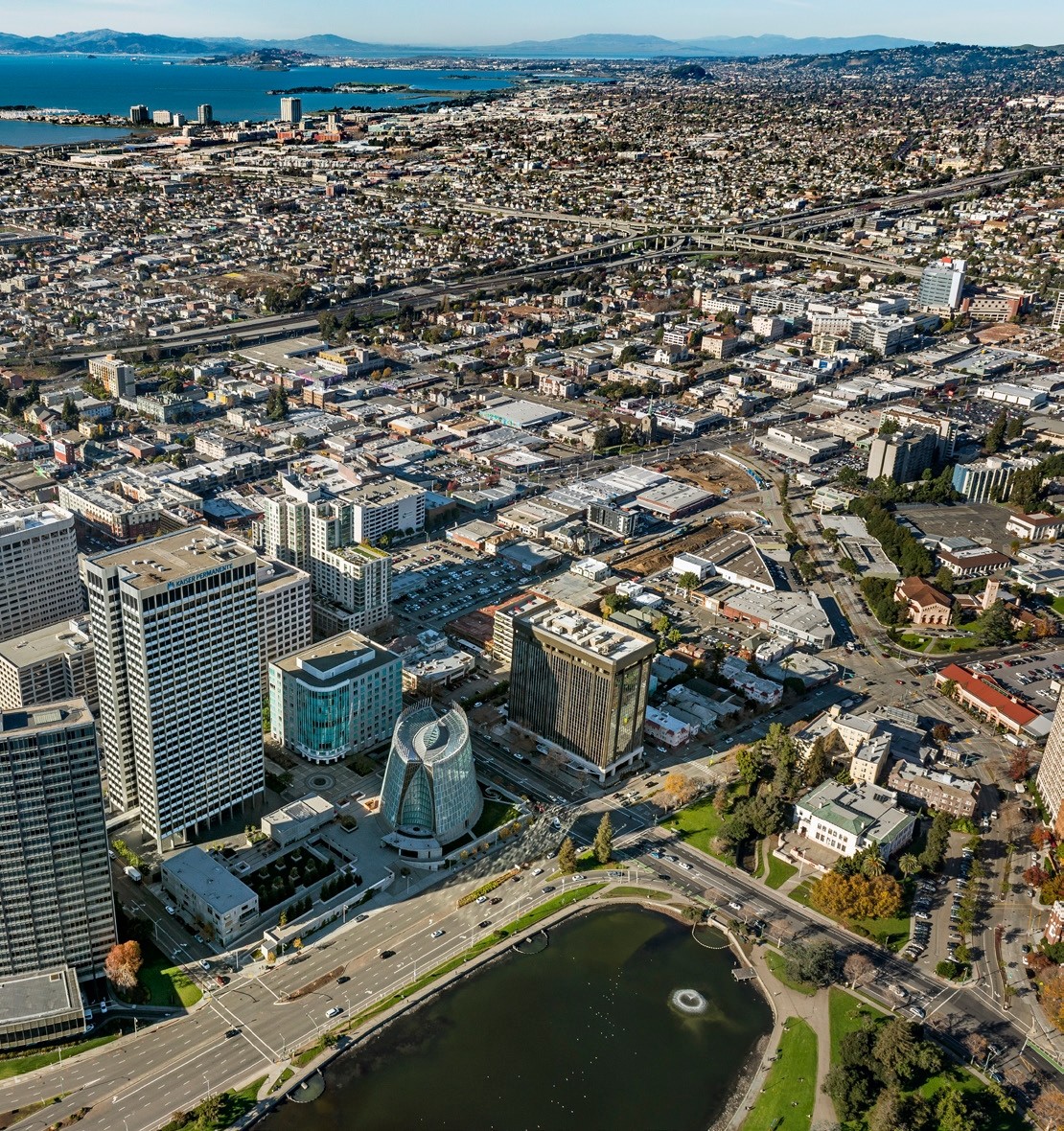 180 Grand Ave, Oakland, CA for lease Aerial- Image 1 of 4