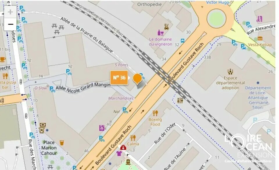 Commerce de détail dans Nantes à louer - Photo du bâtiment - Image 3 de 5