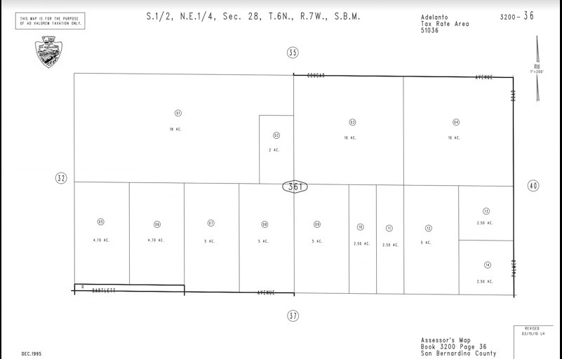 0 Bartlett Ave, Adelanto, CA for sale - Primary Photo - Image 1 of 1