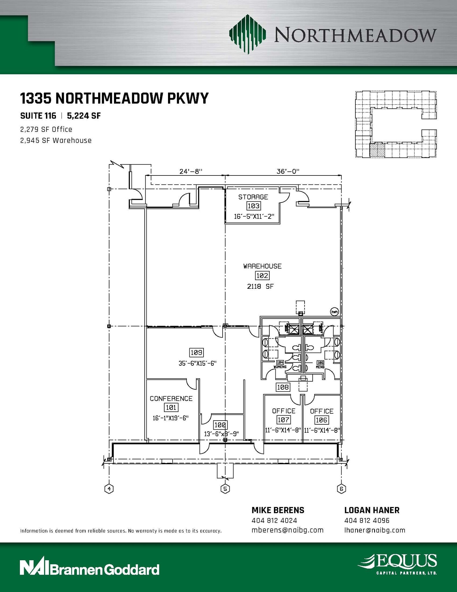 1100 Northmeadow Pky, Roswell, GA for lease Floor Plan- Image 1 of 1