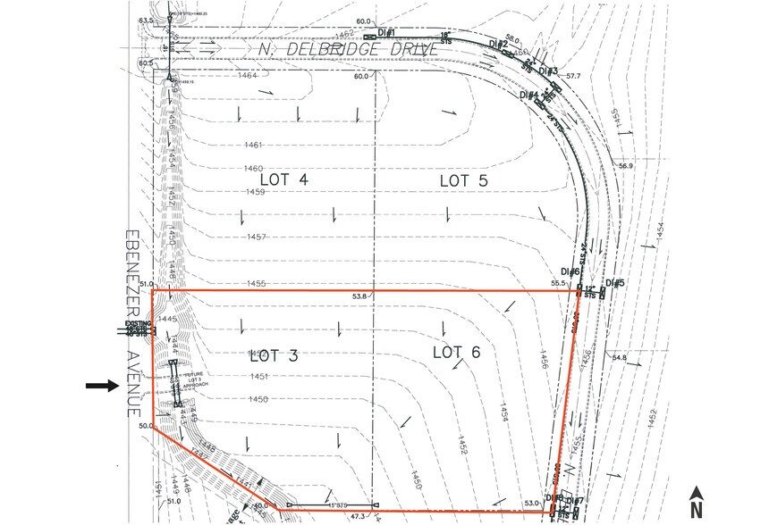 801 N Delbridge Dr, Sioux Falls, SD for sale - Plat Map - Image 2 of 3