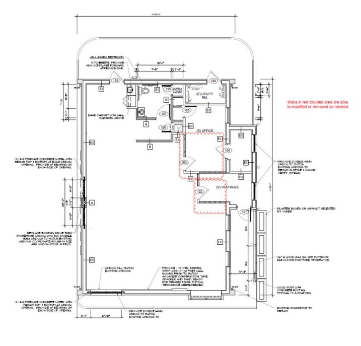 23 W Maple Ave, Merchantville, NJ à louer Plan d’étage- Image 1 de 1