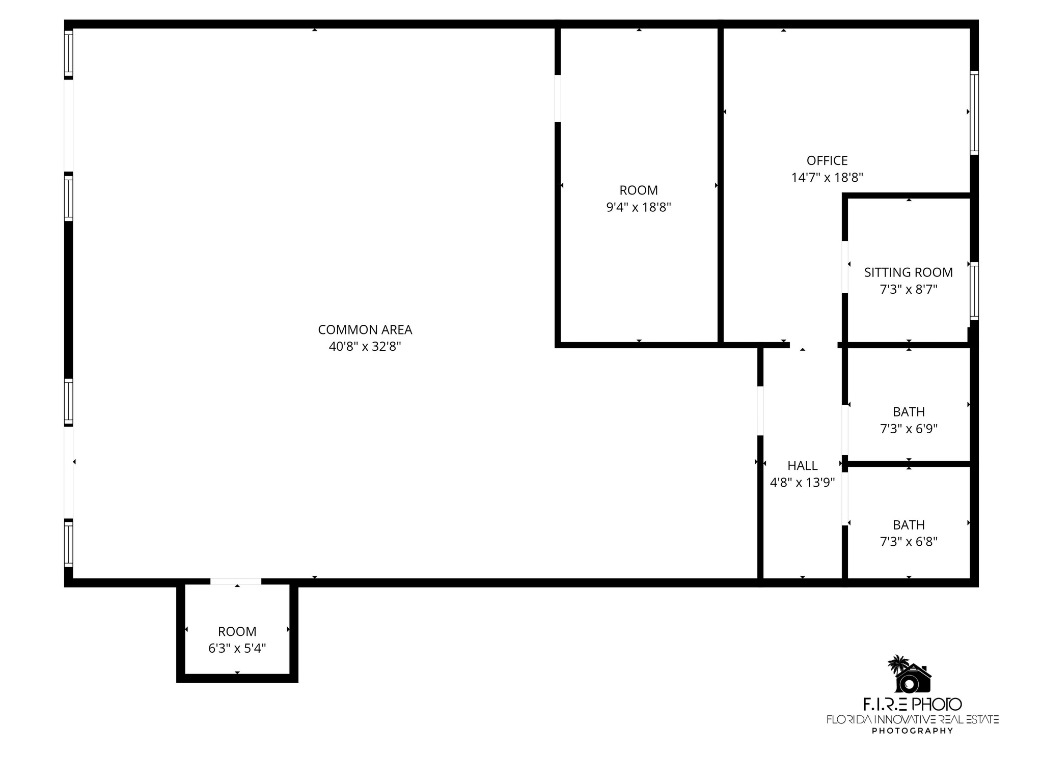14740 SW 26th St, Miami, FL à louer Plan d’étage- Image 1 de 27