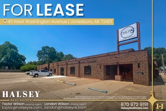 Plus de détails pour 411 W Washington Ave, Jonesboro, AR - Bureau/Commerce de détail à louer