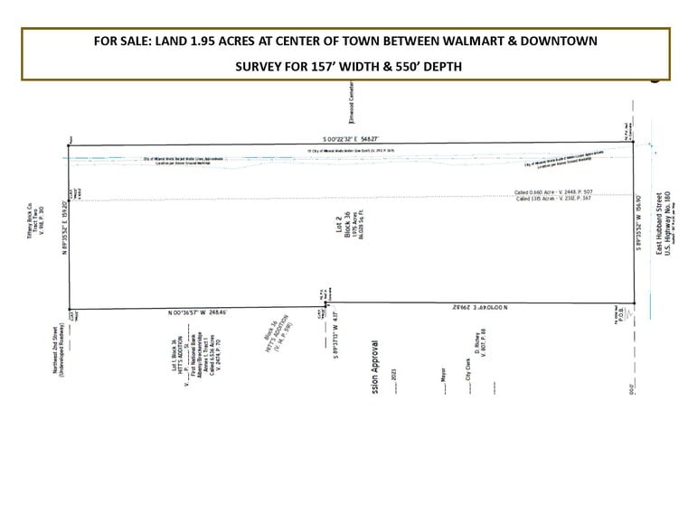 1207 E Hubbard St, Mineral Wells, TX à vendre - Photo du bâtiment - Image 2 de 6