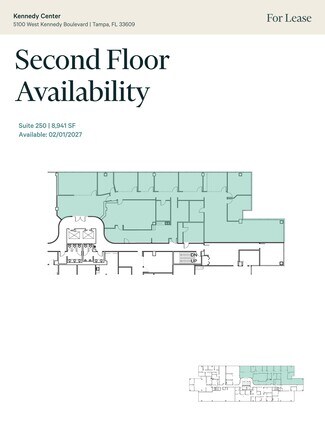 Plus de détails pour 5100 W Kennedy Blvd, Tampa, FL - Bureau à louer