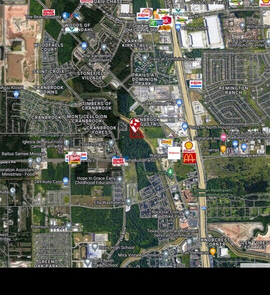 00 Ella Blvd, Houston, TX à vendre - Aérien - Image 2 de 2