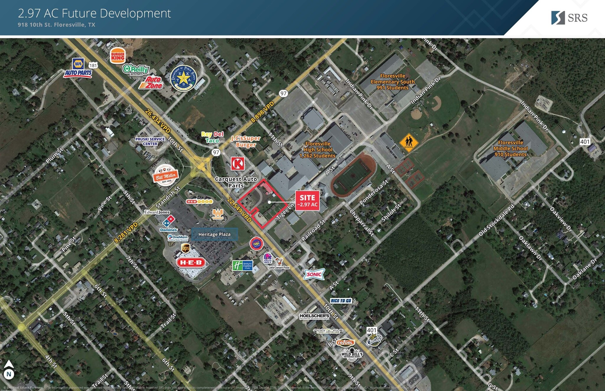 918 10th St, Floresville, TX à louer Photo principale- Image 1 de 2