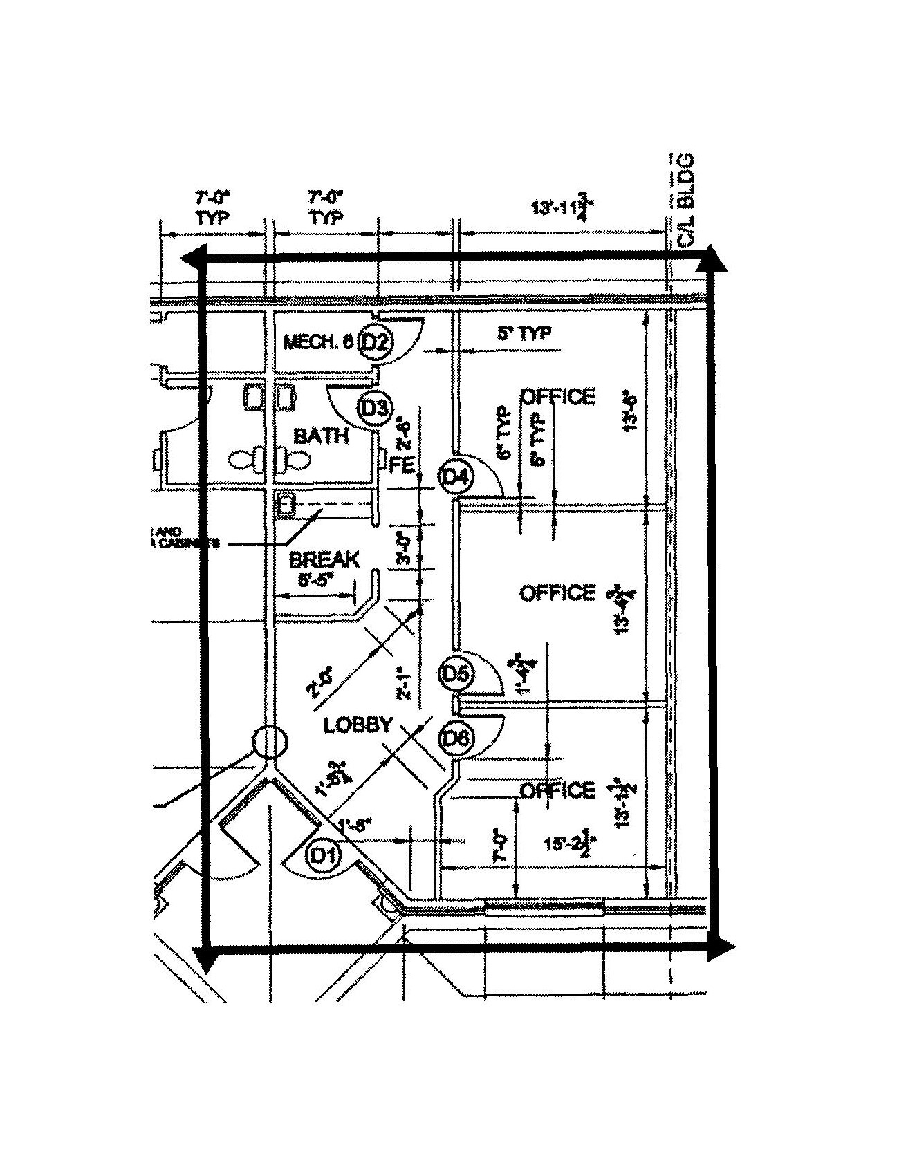 609 S Kelly Ave, Edmond, OK for lease Floor Plan- Image 1 of 1
