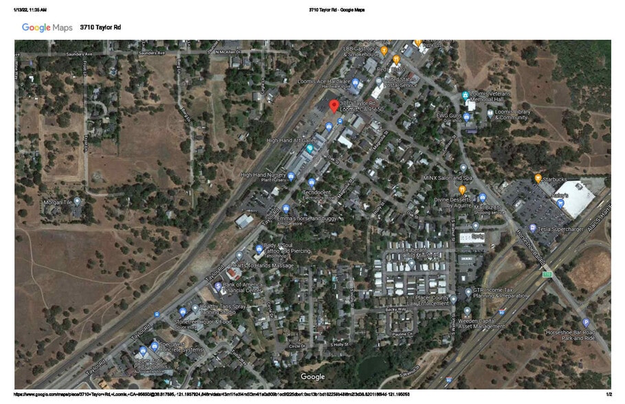 3710 N Taylor Rd, Loomis, CA for sale - Building Photo - Image 1 of 15