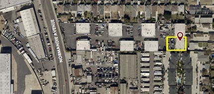 22638 Normandie Ave, Torrance, CA - AERIAL  map view