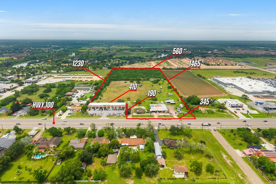 32909 State Highway 100, Los Fresnos, TX à vendre - Aérien - Image 3 de 5