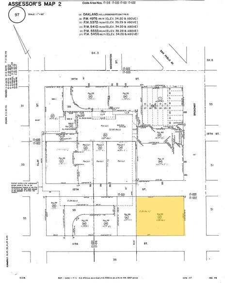 1111 Broadway, Oakland, CA for lease - Plat Map - Image 2 of 48