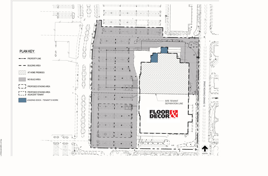 4355 S Grand Canyon Dr, Las Vegas, NV for lease - Site Plan - Image 2 of 3