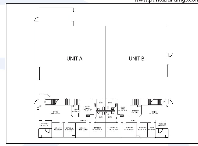 5044 Industrial Rd, Wall Township, NJ à vendre - Plan d’étage - Image 2 de 3