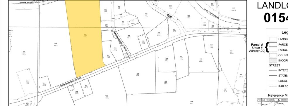 13800 Veterans Memorial Hwy, Winston, GA for sale - Plat Map - Image 2 of 2