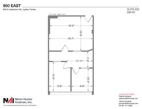 900 E Indiantown Rd, Jupiter, FL for lease Floor Plan- Image 2 of 5
